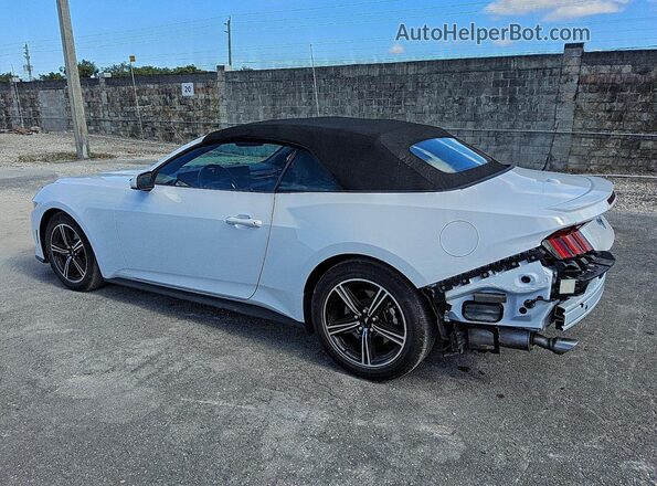 1FAGP8UH0S5120725 2025 FORD MUSTANG White უკანა მარცხენა