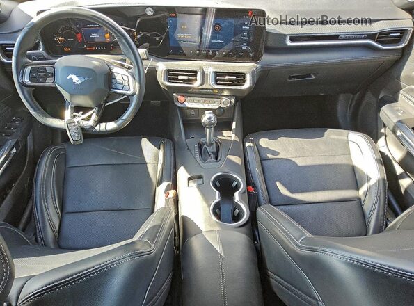 1FAGP8UH0S5120725 2025 FORD MUSTANG White წინა პანელის ხედი