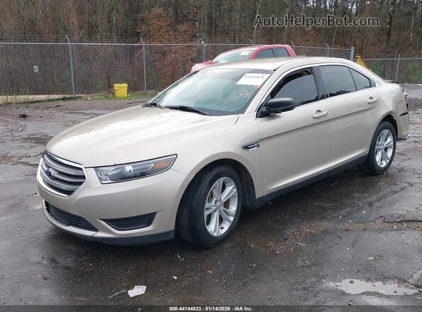 1FAHP2D87JG138482 2018 FORD TAURUS Champagne Front left