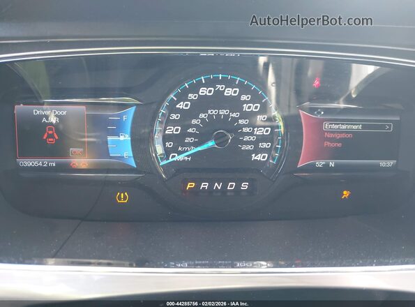 1FAHP2E82GG144567 2016 FORD TAURUS Красный Вид задних сидений