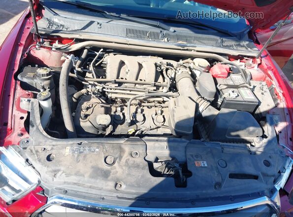 1FAHP2E82GG144567 2016 FORD TAURUS Красный Вид сзади