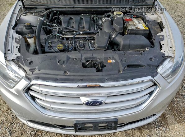 1FAHP2F80HG120980 2017 FORD TAURUS Silver Вид задньої частини салону