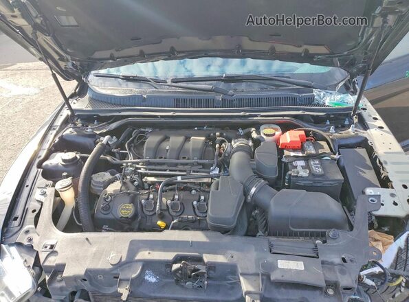 1FAHP2F88KG107563 2019 FORD TAURUS Black უკანა სალონის ხედი