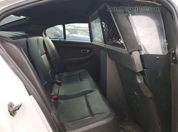 1FAHP2L82GG123009 2016 FORD TAURUS White უკანა სავარძლების ხედი