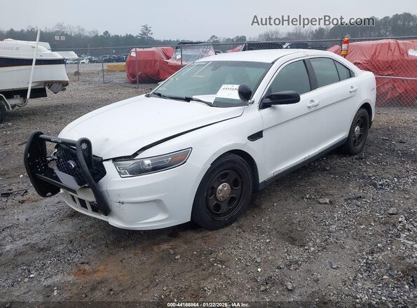 1FAHP2MK9KG113449 2019 FORD POLICE INTERCEPTOR White Vista tres cuartos delantera izquierda
