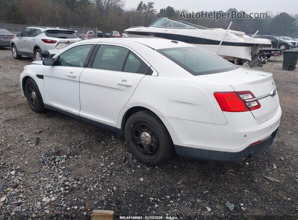 1FAHP2MK9KG113449 2019 FORD POLICE INTERCEPTOR White Trasero izquierdo