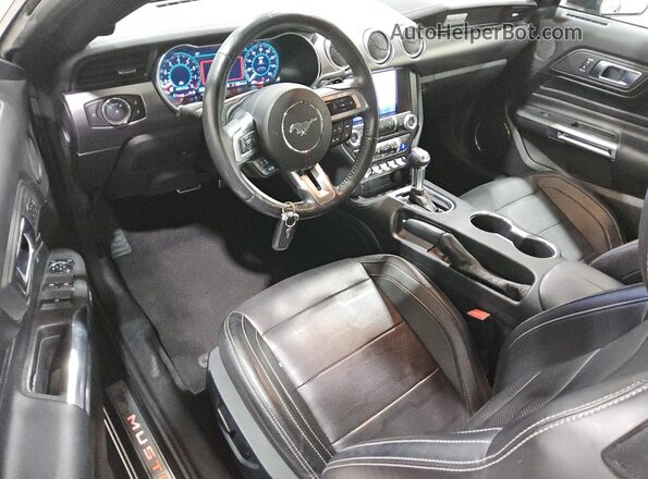 1FATP8FF0M5135397 2021 FORD MUSTANG Серый Вид панели приборов