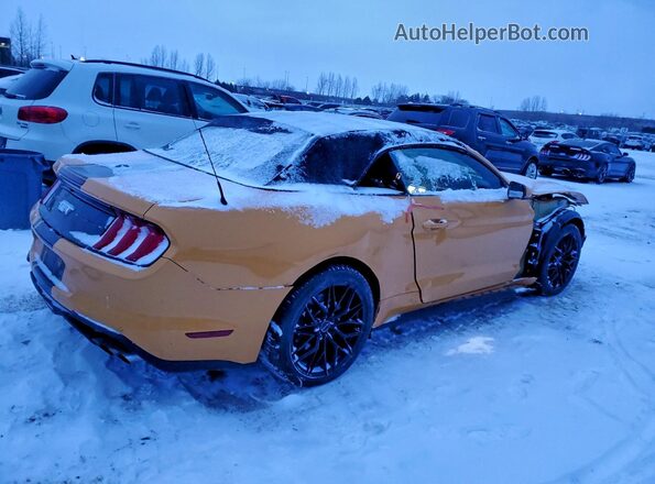 1FATP8FFXN5122142 2022 FORD MUSTANG Yellow Задня права чверть