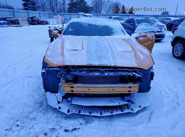 1FATP8FFXN5122142 2022 FORD MUSTANG Yellow Вид спереду