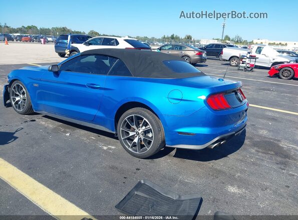 1FATP8UD1M5143428 2021 FORD MUSTANG Blue უკანა მარცხენა