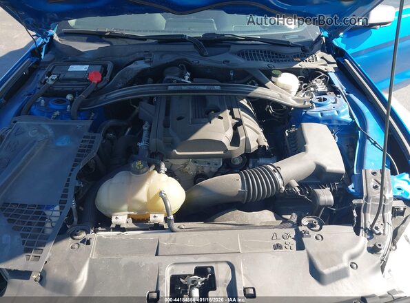 1FATP8UD1M5143428 2021 FORD MUSTANG Blue უკანა ხედი