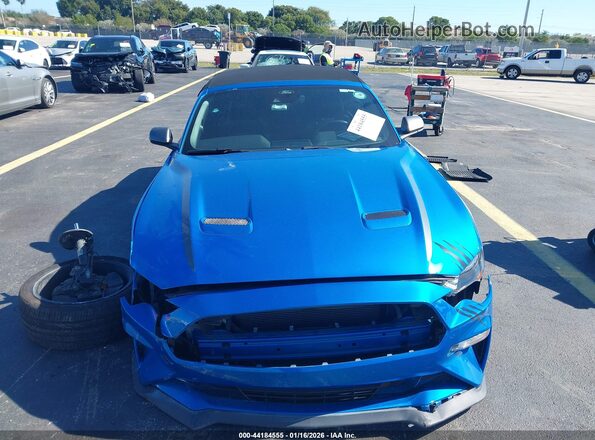 1FATP8UD1M5143428 2021 FORD MUSTANG Blue უკანა სალონის ხედი