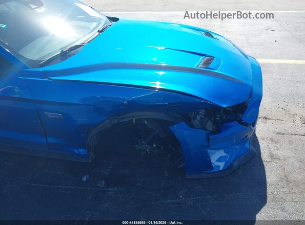 1FATP8UD1M5143428 2021 FORD MUSTANG Blue წინა ხედი