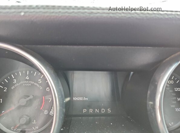 1FATP8UH2J5124093 2018 FORD MUSTANG Silver Widok zestawu wskaźników