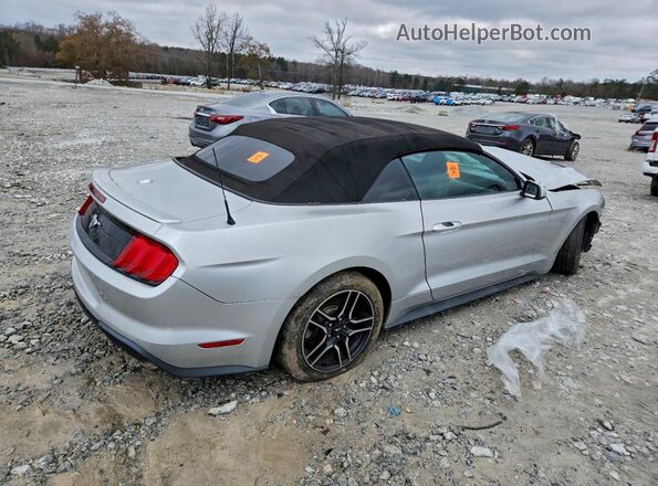1FATP8UH2J5124093 2018 FORD MUSTANG Silver Tył prawy