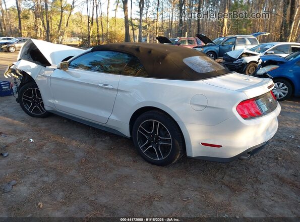 1FATP8UH2N5102861 2022 FORD MUSTANG White უკანა მარცხენა