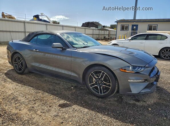 1FATP8UH3P5109028 2023 FORD MUSTANG Charcoal Delantero derecho