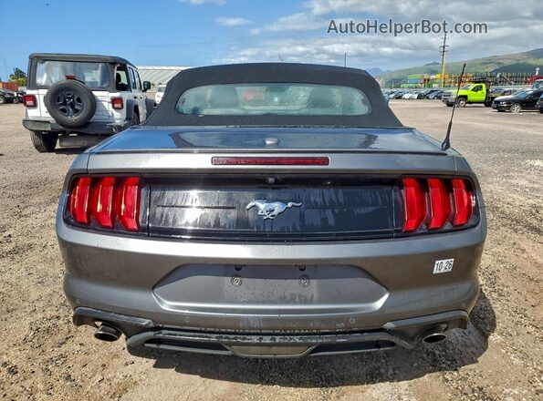 1FATP8UH3P5109028 2023 FORD MUSTANG Charcoal Vista trasera