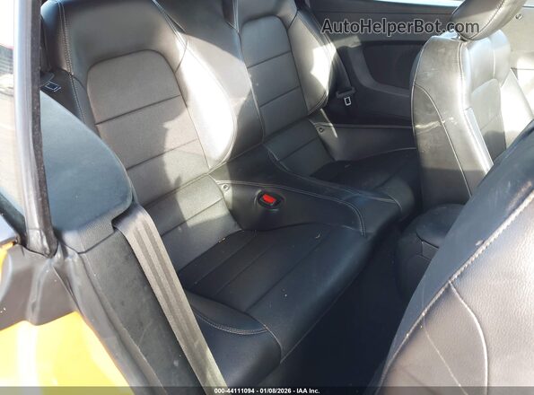 1FATP8UH4N5144514 2022 FORD MUSTANG Yellow Widok naklejki z numerem VIN
