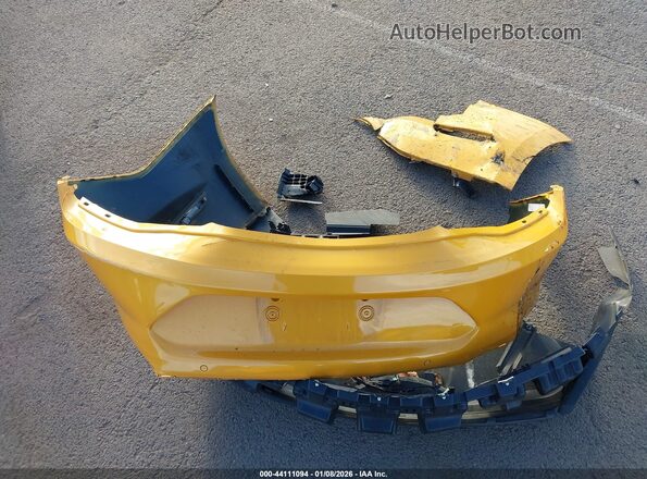 1FATP8UH4N5144514 2022 FORD MUSTANG Yellow Widok deski rozdzielczej