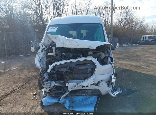 1FBAX2C80MKA31826 2021 FORD PASSENGER White ხელსაწყოთა პანელის ხედი