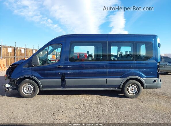 1FBAX2CG3GKB41314 2016 FORD TRANSIT-350 Blue 360 interior view