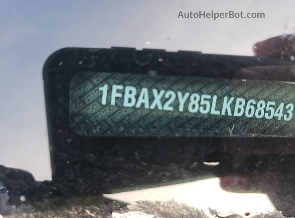 1FBAX2Y85LKB68543 2020 FORD PASSENGER White 