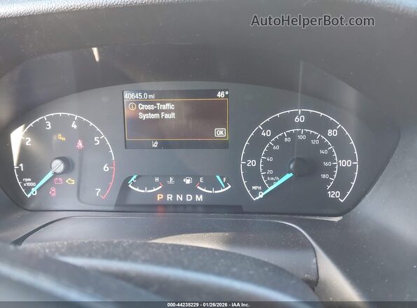 1FBAX2YG0PKA91206 2023 FORD PASSENGER White უკანა სავარძლების ხედი