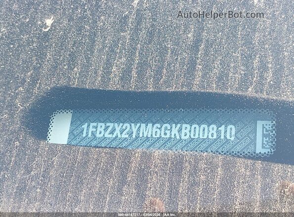 1FBZX2YM6GKB00810 2016 FORD TRANSIT-350 Gray 