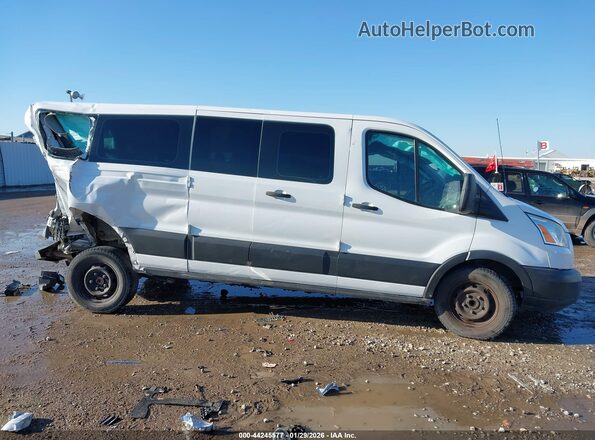 1FBZX2ZM6GKB28220 2016 FORD TRANSIT-350 White უკანა სალონის ხედი