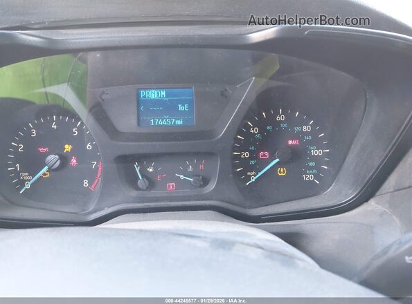 1FBZX2ZM6GKB28220 2016 FORD TRANSIT-350 White უკანა სავარძლების ხედი