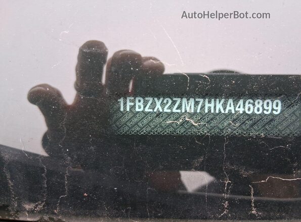 1FBZX2ZM7HKA46899 2017 FORD TRANSIT-350  Вид спереду
