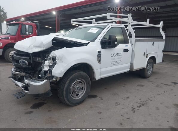 1FDBF2A66NEE96269 2022 FORD F-250 White Front left