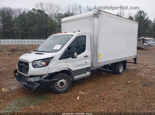 1FDBF6Z80NKA07072 2022 FORD TRANSIT-350 White Front left