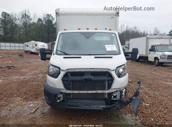 1FDBF6Z80NKA07072 2022 FORD TRANSIT-350 White Front view