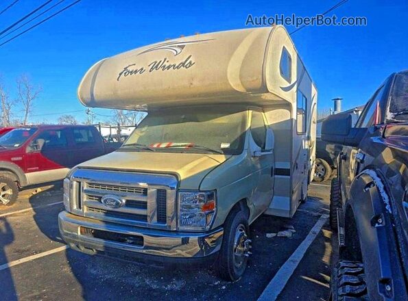 1FDXE4FS1GDC40429 2016 FORD ECONOLINE Tan Tył prawy