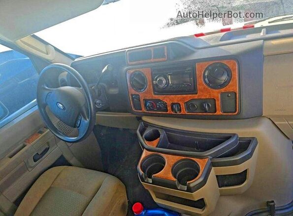 1FDXE4FS1GDC40429 2016 FORD ECONOLINE Tan Widok naklejki z numerem VIN