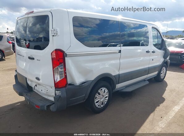 1FDZK1YM1JKA99539 2018 FORD TRANSIT-150 White Задня права чверть