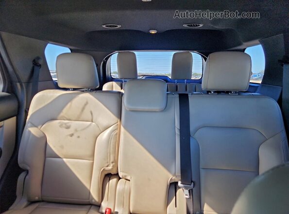 1FM5K7D81KGA37511 2019 FORD FORD EXPLORER Красный Вид задних сидений