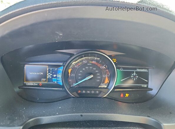 1FM5K7D81KGA37511 2019 FORD FORD EXPLORER Красный Вид щитка приборов