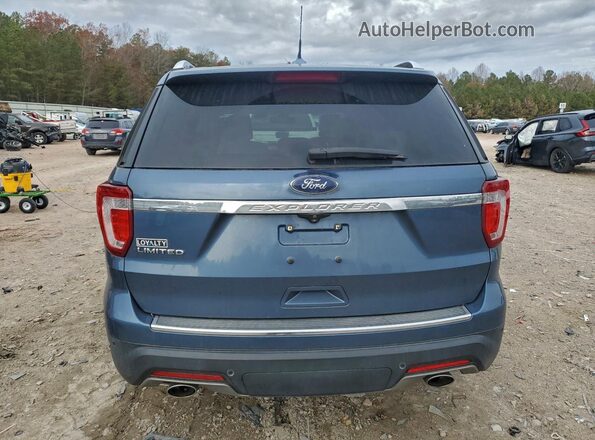 1FM5K7F80KGA84915 2019 FORD FORD EXPLORER Blue Vista trasera