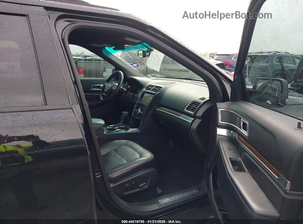 1FM5K7F89HGC33623 2017 FORD FORD EXPLORER Black Vista interior delantera