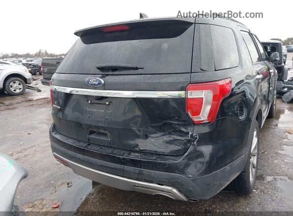 1FM5K7F89HGC33623 2017 FORD FORD EXPLORER Black Vista frontal
