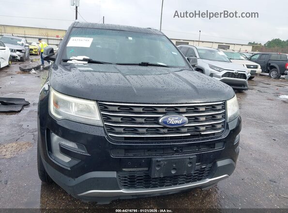 1FM5K7F89HGC33623 2017 FORD FORD EXPLORER Black Vista del cuadro de instrumentos