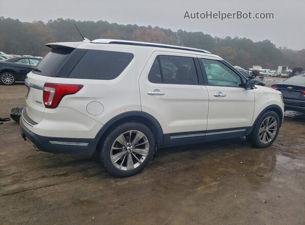 1FM5K7FH9JGA76259 2018 FORD FORD EXPLORER White Հետևի աջ