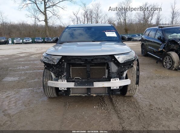 1FM5K8AB1MGA18059 2021 FORD POLICE INTERCEPTOR Серебряный 