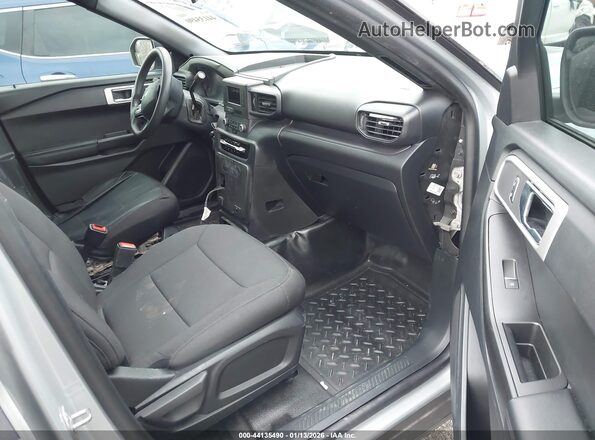 1FM5K8AB1MGA18059 2021 FORD POLICE INTERCEPTOR Серебряный 