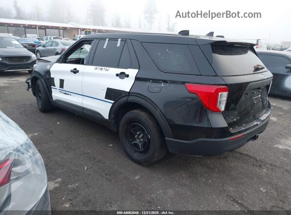 1FM5K8AB1RGA81640 2024 FORD POLICE INTERCEPTOR Black Tył lewy