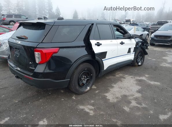 1FM5K8AB1RGA81640 2024 FORD POLICE INTERCEPTOR Black Tył prawy