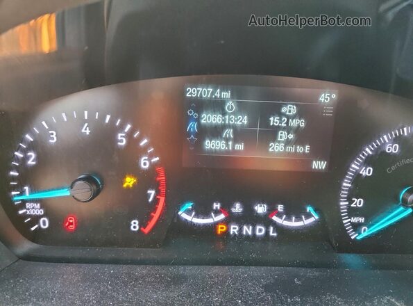 1FM5K8AB2RGA07921 2024 FORD FORD EXPLORER Black Instrument cluster view